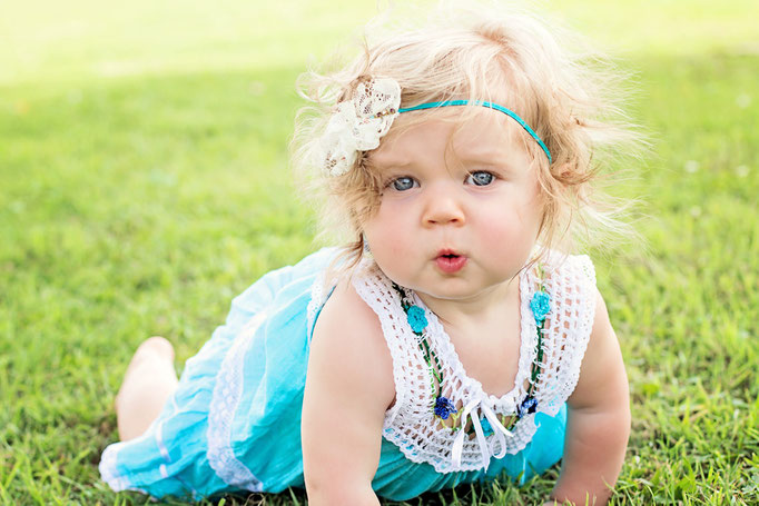 Blue Little Cotton Dress