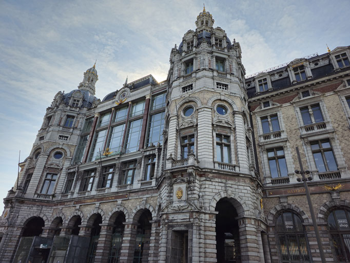 La gare d'Anvers