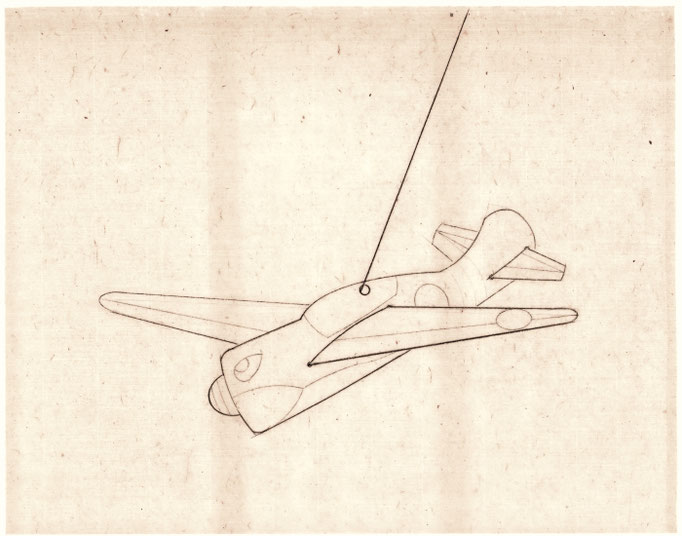 Someone's toys / 誰かのおもちゃ　Oil transfer on Paper / 紙に油彩転写　275×350mm　2025