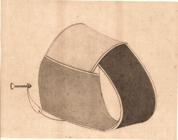 Someone's Earrings / 誰かのイヤリング　Oil transfer, pencil on Paper / 紙に油彩転写、鉛筆　273×351mm　2025