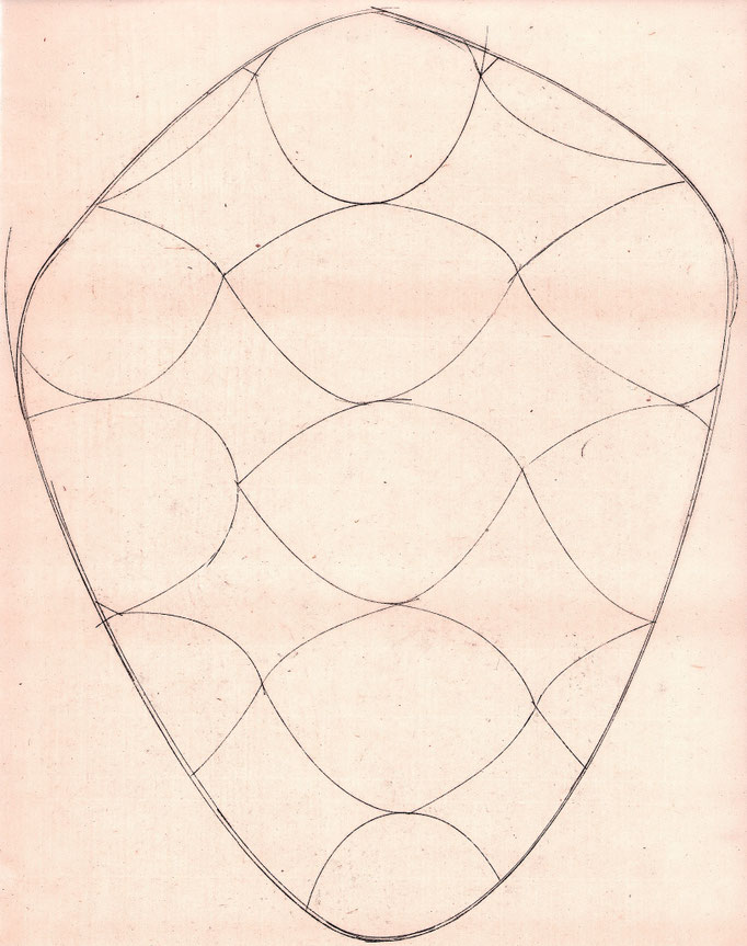 Drop / ドロップ　Oil transfer　350×278mm　2024