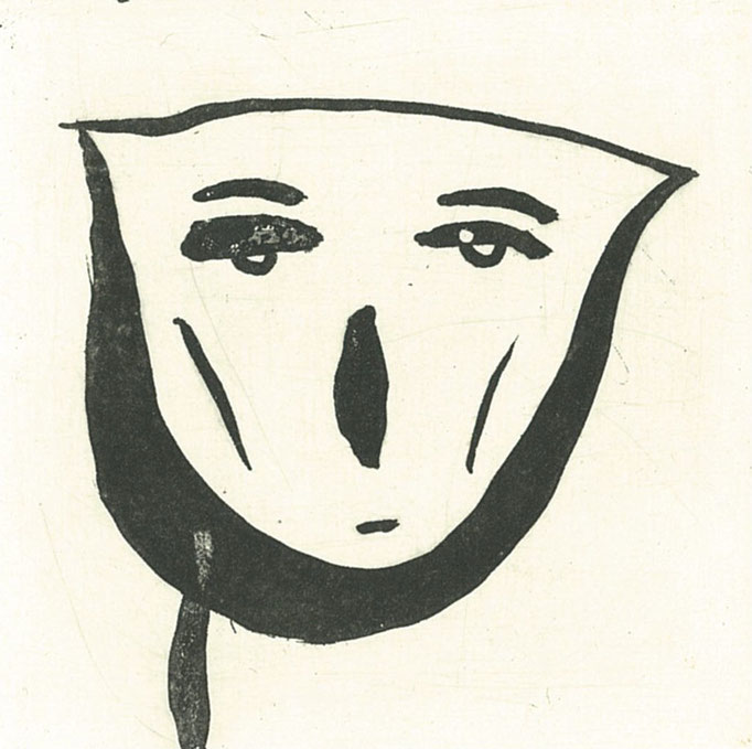 恋疲れ 　Lift-ground etching　2019    Ed.5