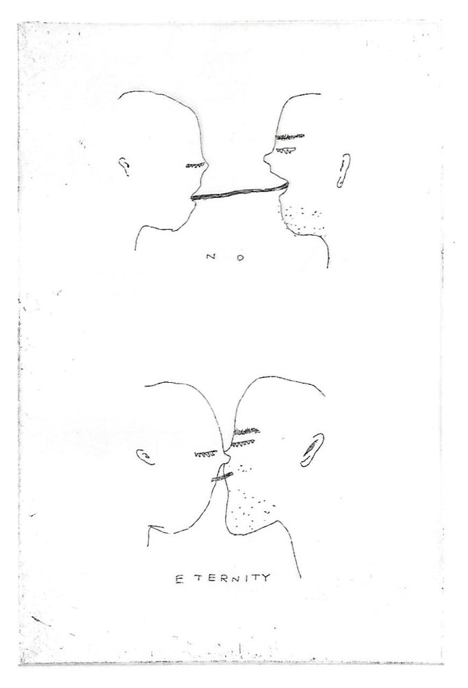 kiss　Etching　2019