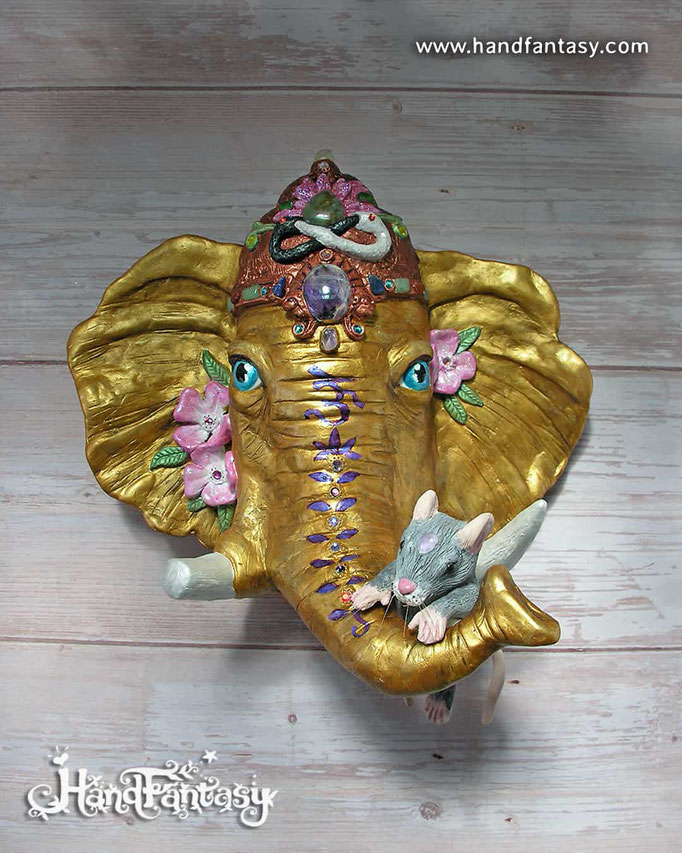 Esculturas personalizadas, Escultura de Ganesha, Figura Ganesha