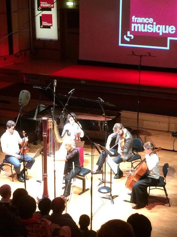 Concert du 3 Octobre 2015 à France Musique pour l'émission Générations Jeunes Interprètes 