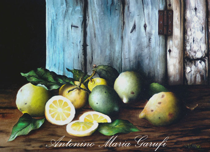 "Limoni" Olio su Tela cm. 50 x 70
