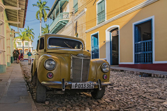 Oldtimer in Santiago de Cuba