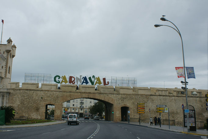 Cadiz Stadtmauer