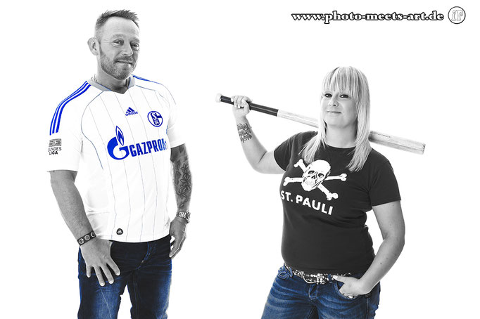People Fotografie - FC St. Pauli - Schalke 04 - Fotos by Ivano Fargnoli - www.photo-meets-art.de - Rommerskirchen