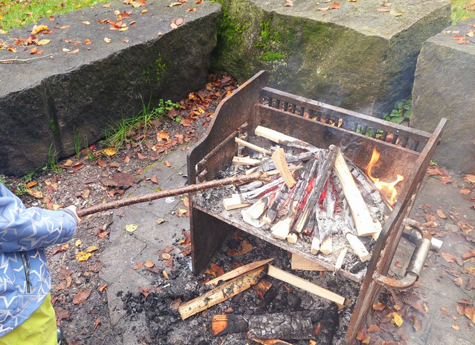 Bräteln im Wald