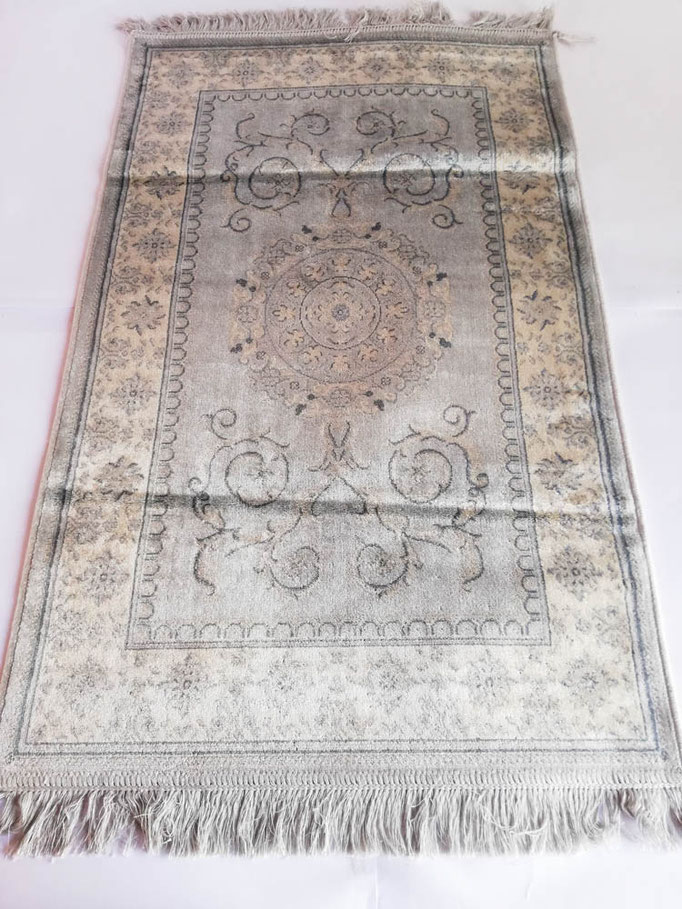 Tappeto scendiletto 3 pz classico modello persian in viscosa. Art.Isphahan. D147