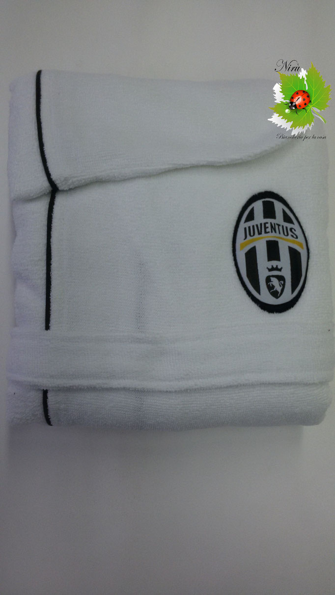 Accapatoio F.C Juventus Ufficiale in microspugna per adulto salvaspazio. A879