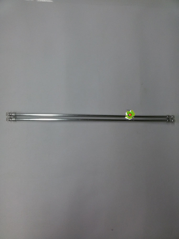 Coppia bastoncino a pressione in alluminio regolabili 40a60 cm. Art.A345