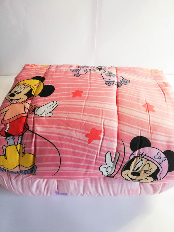 Trapunta Minnie Mause Disney piumone invernale singolo 170x250 cm. D55