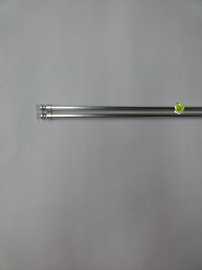 Coppia bastoncino a pressione in alluminio regolabili 40a60 cm. Art.A345
