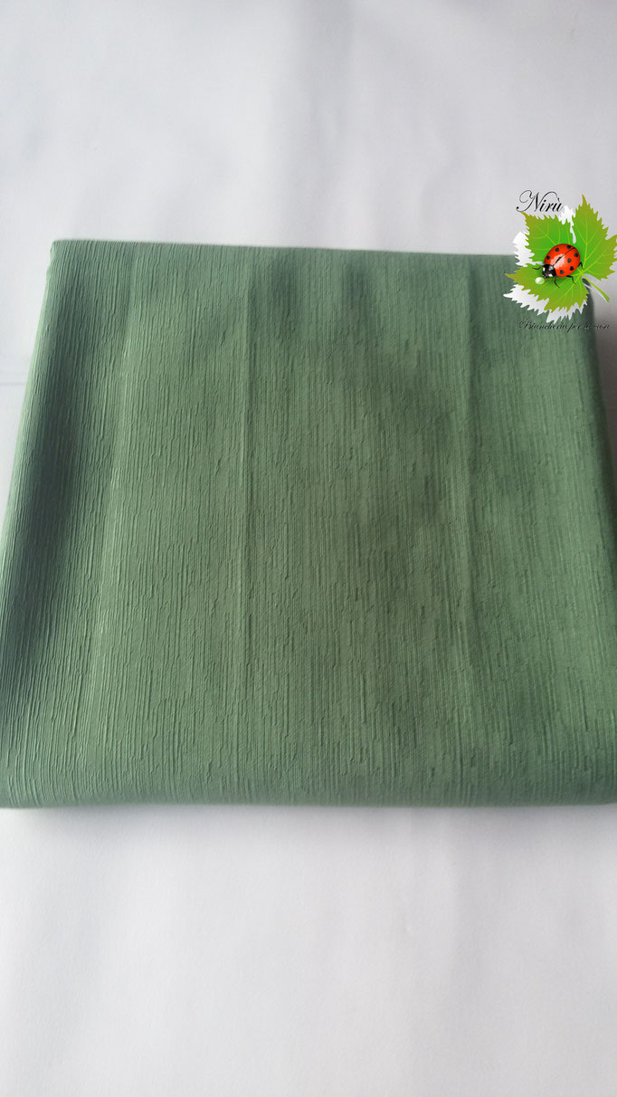 Scampolo tessuto Ottomano mille righe 280x280 cm . Col.Verde.A887