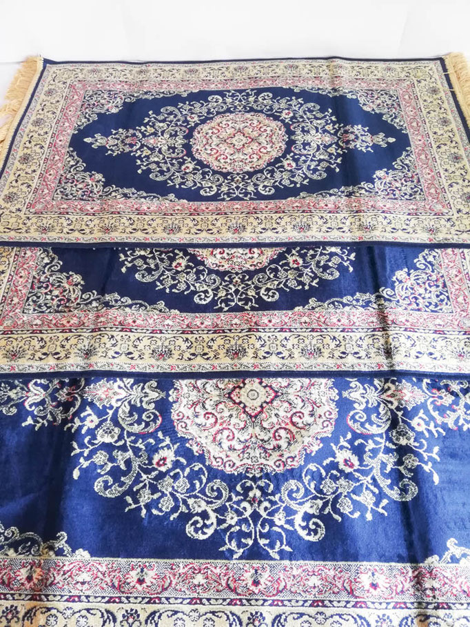 Tappeto scendiletto 3 pz classico modello persian in viscosa. Art.Isphahan. D146