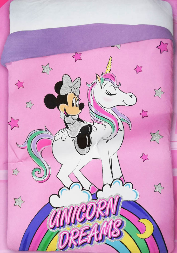 Trapunta Minnie Disney piumone invernale singolo 180x260 cm. B578