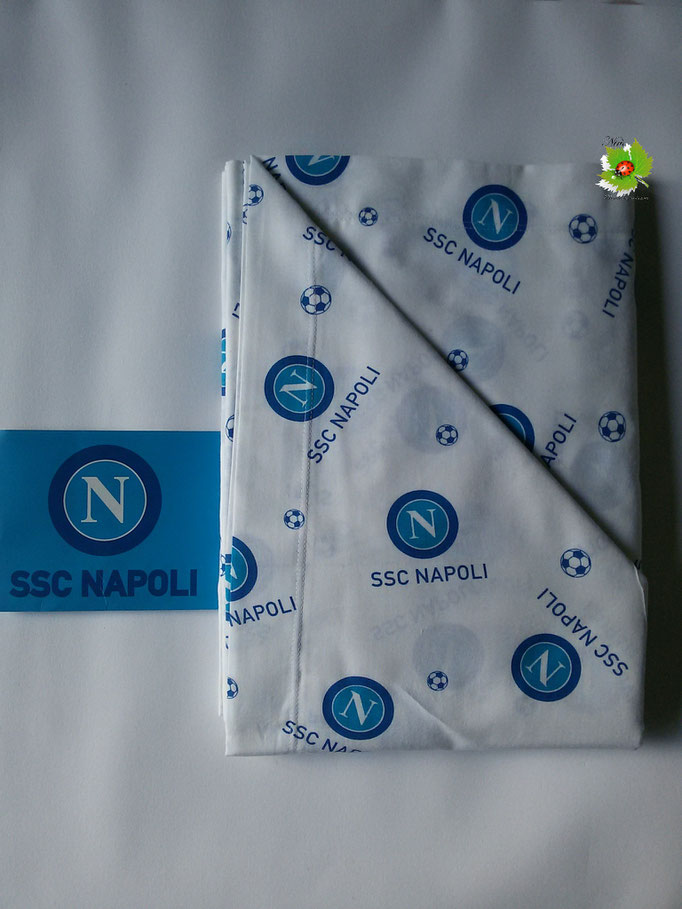 Completo lenzuola SSC Napoli ufficiale Singolo.Art.A585