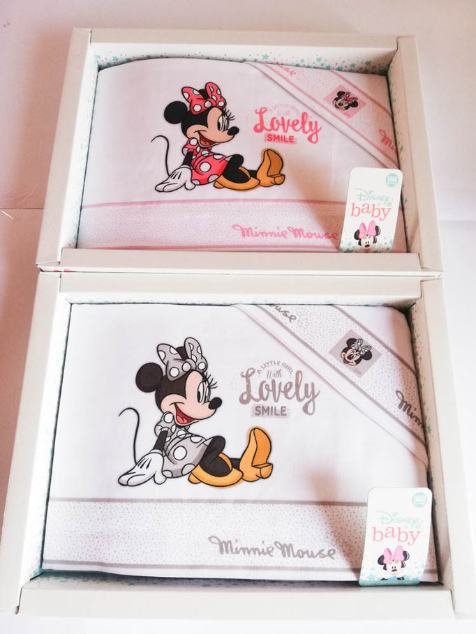 Completo lenzuola Disney baby lettino (culla) 100% cotone. B124