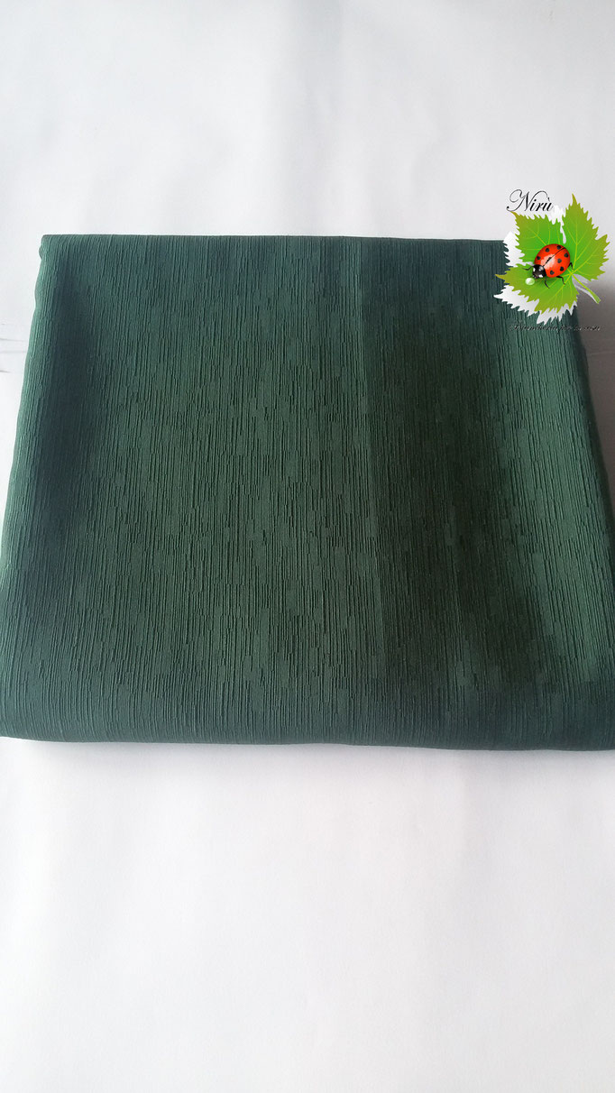 Scampolo tessuto Ottomano mille righe 280x280 cm . Col.Verde bottiglia.A887