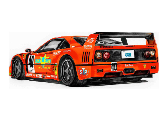 フェラーリイラスト
