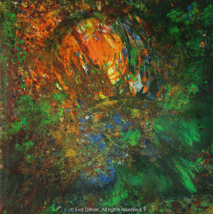 Epiphany C385 130x130cm ©2015 Eva Dillner