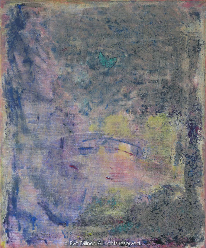 Bridge to Tomorrow C380 38x46cm ©2015 Eva Dillner. Private collection Scotland