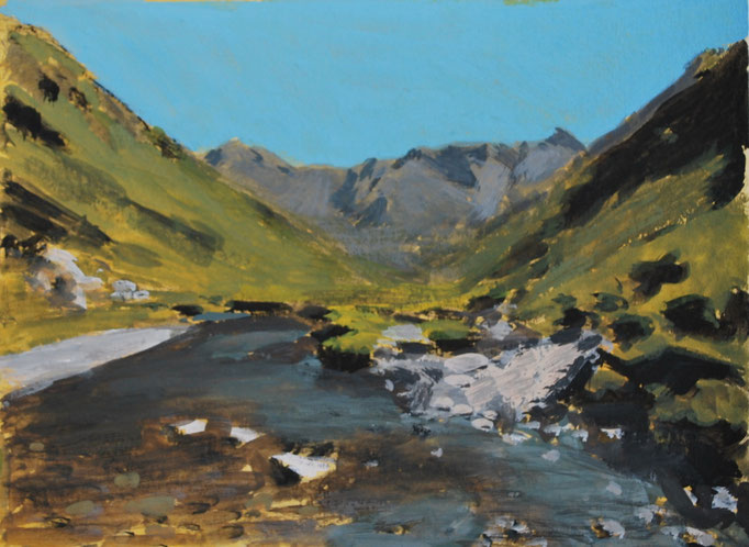 Nicolas Borderies peintures paintings gouaches art