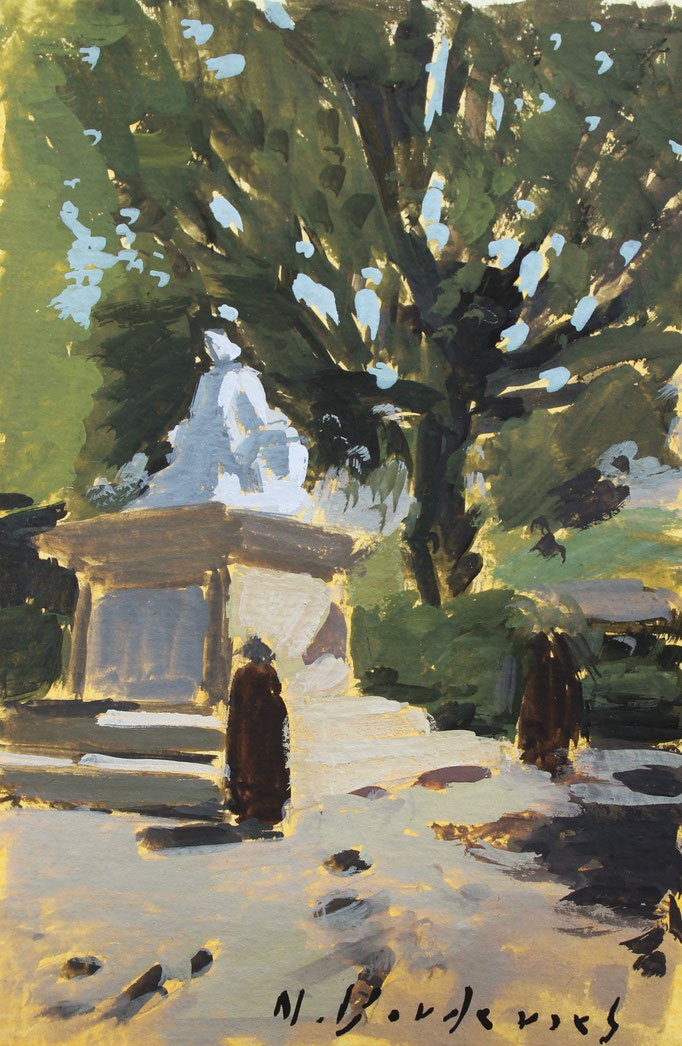 Nicolas Borderies peintures paintings gouaches art