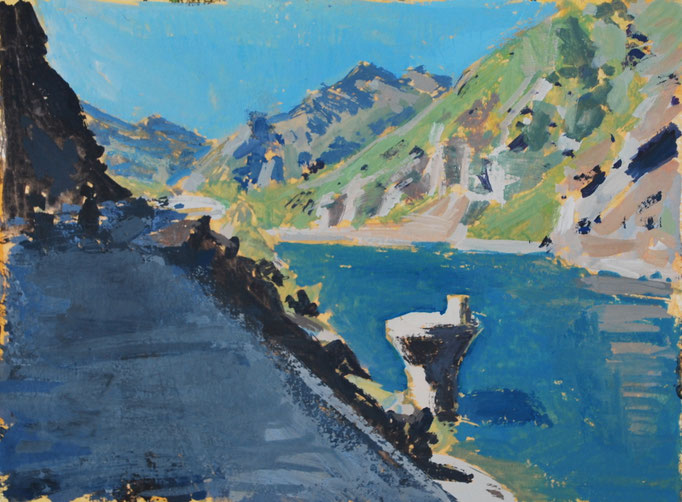 Nicolas Borderies peintures paintings gouaches art
