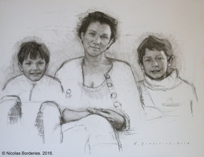 Nicolas Borderies peintures paintings gouaches art
