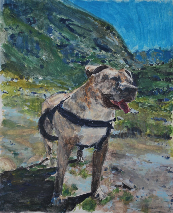 Nicolas Borderies peintures paintings gouaches art