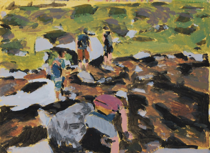 Nicolas Borderies peintures paintings gouaches art