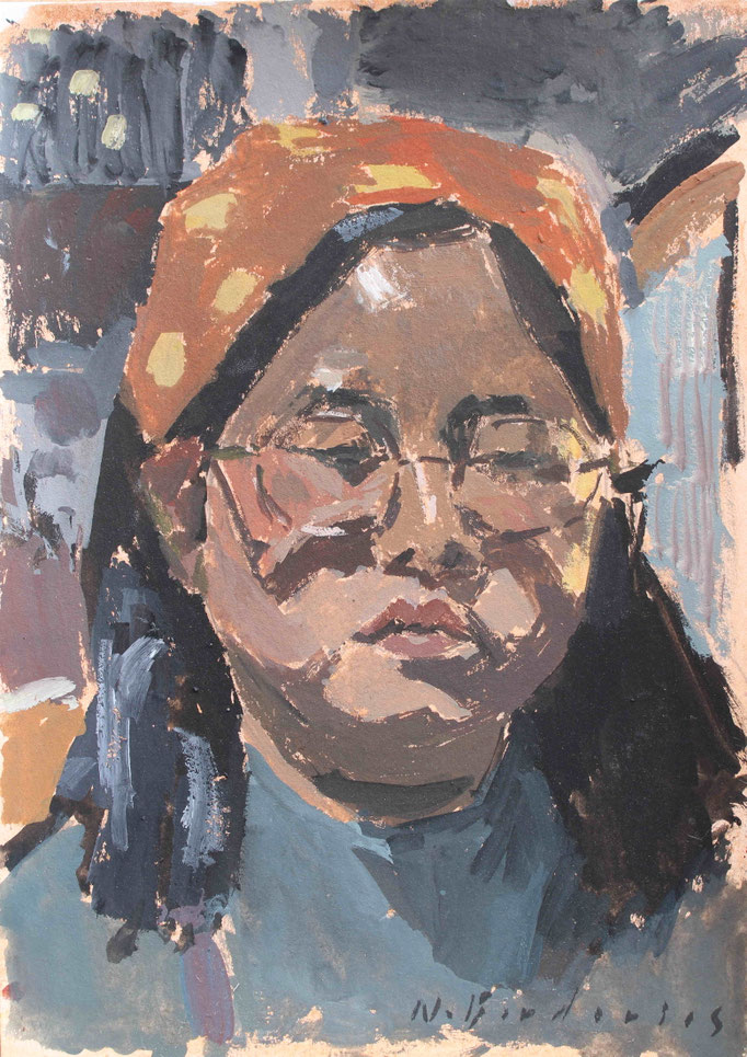 Nicolas Borderies peintures paintings gouaches art