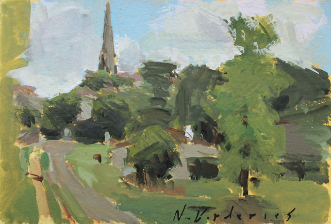 Nicolas Borderies peintures paintings gouaches art