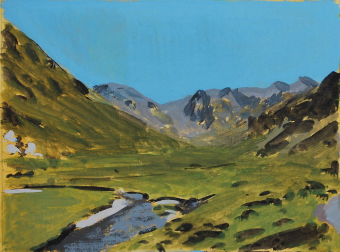 Nicolas Borderies peintures paintings gouaches art