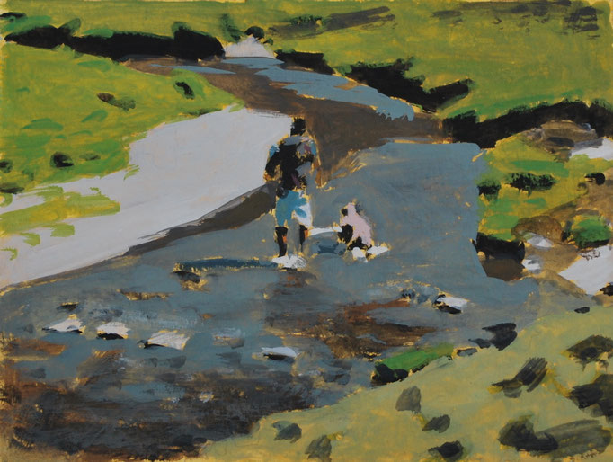 Nicolas Borderies peintures paintings gouaches art