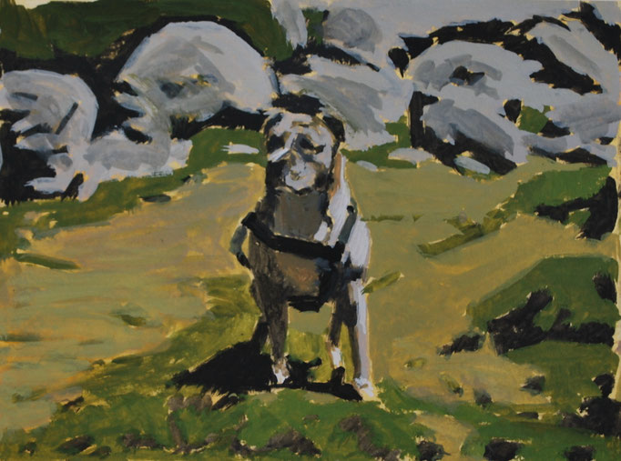 Nicolas Borderies peintures paintings gouaches art