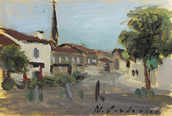 Nicolas Borderies peintures paintings gouaches art