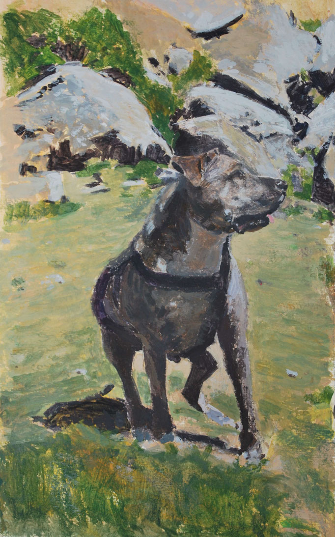 Nicolas Borderies peintures paintings gouaches art
