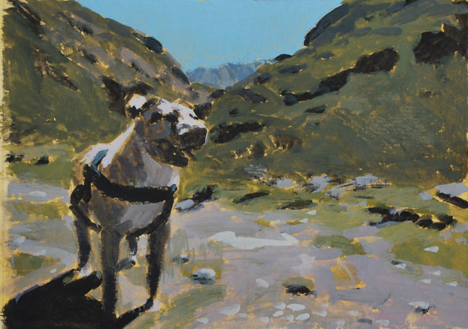 Nicolas Borderies peintures paintings gouaches art