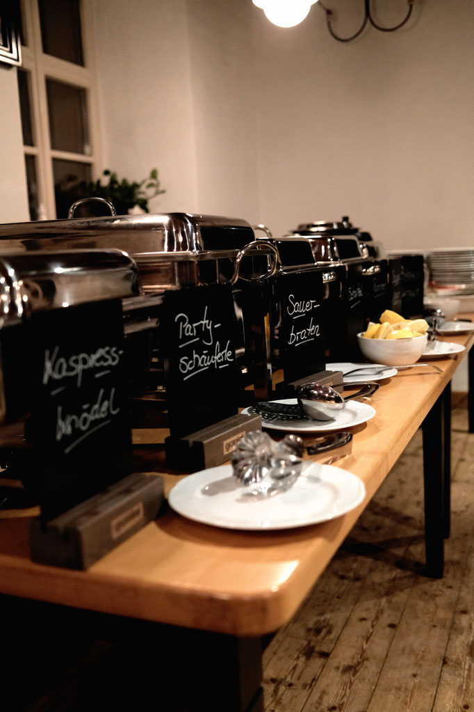 Buffet-Tisch - lecker!