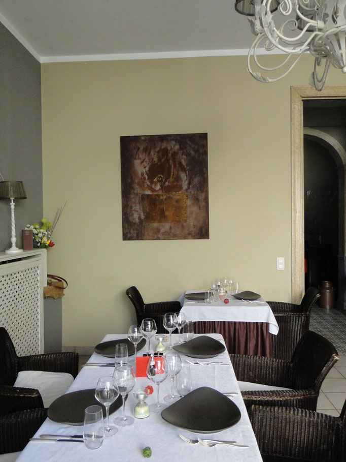 Christine Collard - Restaurant Caprice des deux - Juin 2013