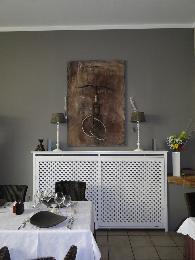 Christine Collard - Restaurant Caprice des deux - Juin 2013
