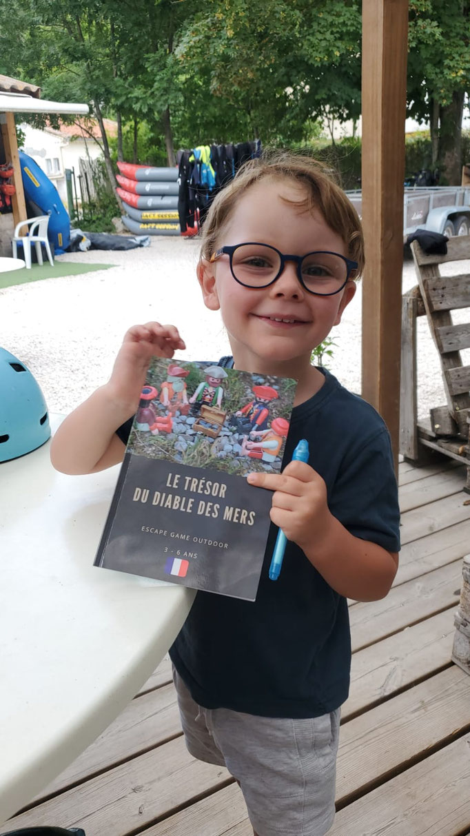 Activite enfant jeu chasse au trésor
