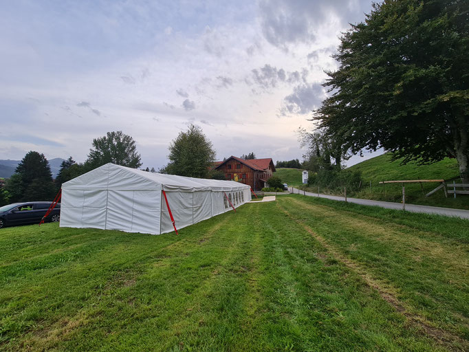 Zelt 6x24m 