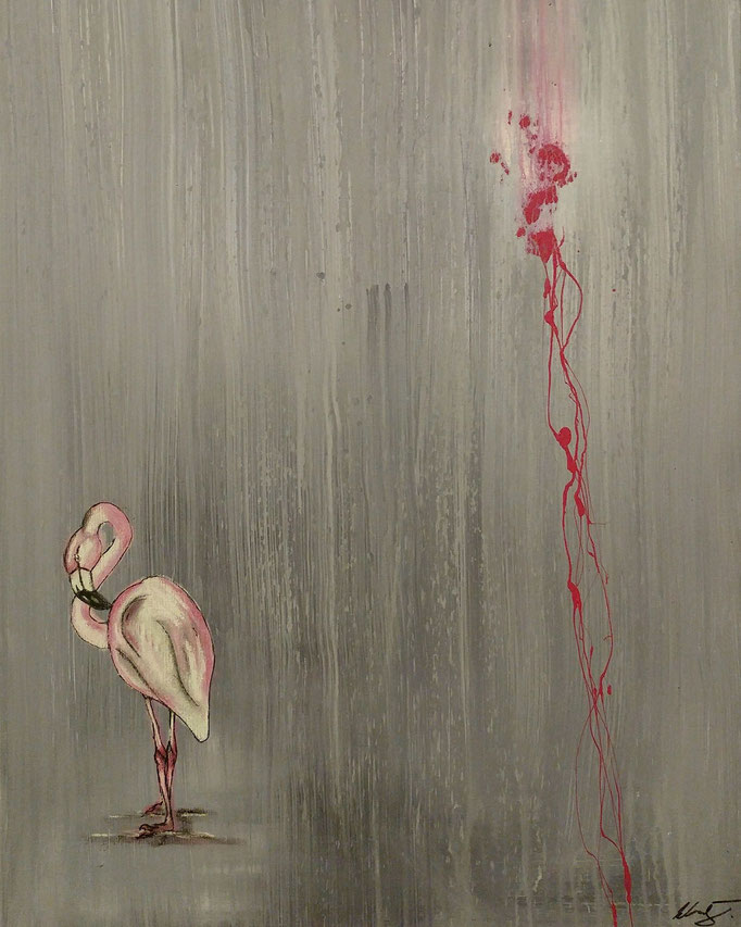 Flamingo (70x90)-SOLD-
