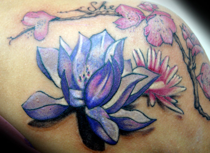 TATUAJE FLORES