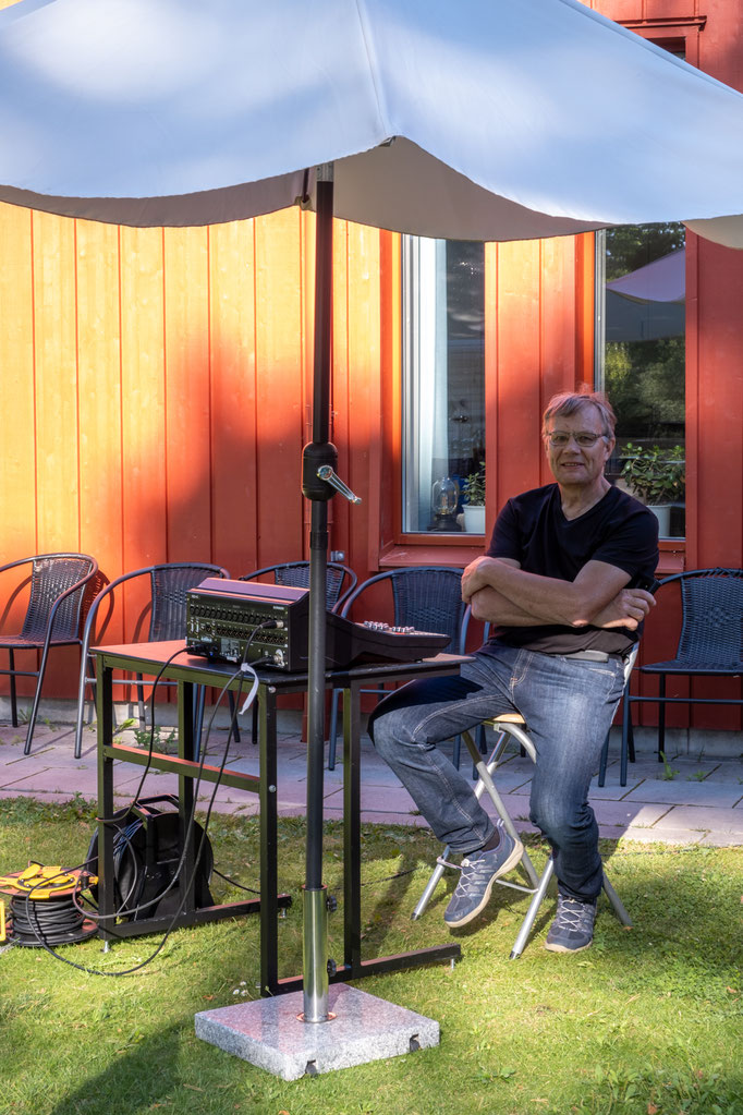 Mats, unser Techniker vor Ort